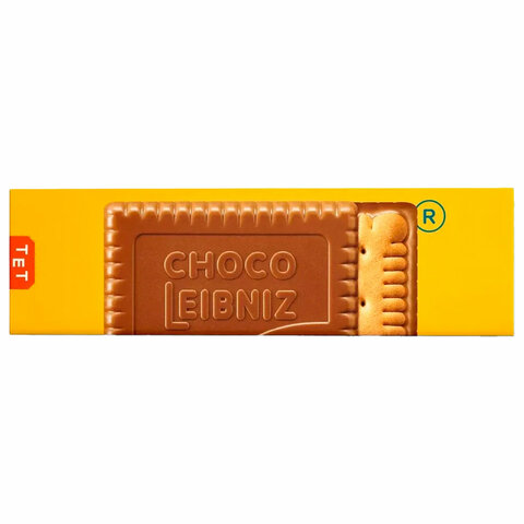 Печенье сливочное LEIBNIZ «Choco» в молочном шоколаде 125 гГЕРМАНИЯ