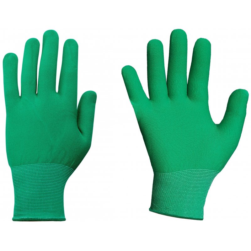 превью Перчатки рабочие nl16no нейлоновые в ассортименте (класс вязки 15, размер 9-11)