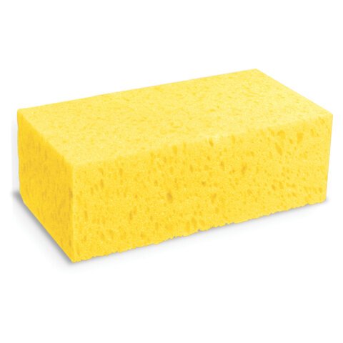 Губка XXL для мытья автомобиля и уборки, 21×11х6.5 см, ПОЛИУРЕТАНОВАЯ, плотность 18 кг/м3, YORK