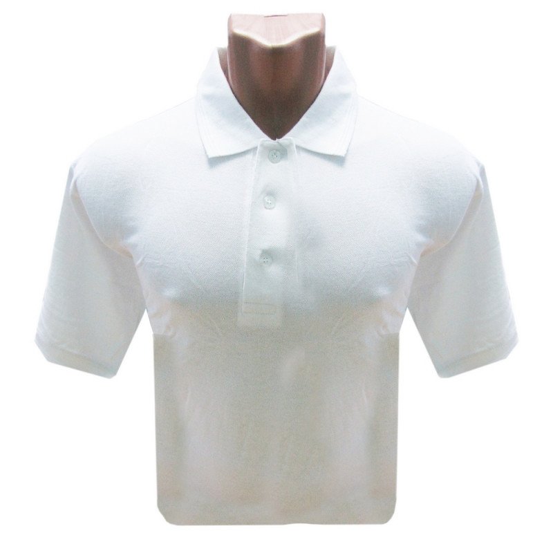 превью Рубашка Поло (190 г), короткий рукав, белый (XXXL)
