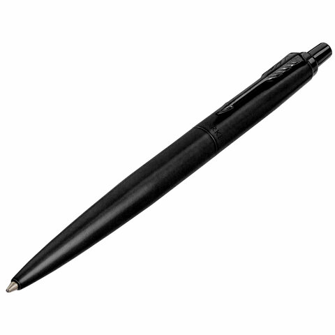 превью Ручка шариковая Parker «Jotter XL Monochrome 2020 Black » синяя, 1.0мм, кнопочн., подар. уп. 