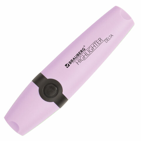 Текстовыделитель BRAUBERG «DELTA PASTEL», ЛАВАНДОВЫЙ, линия 1-5 мм