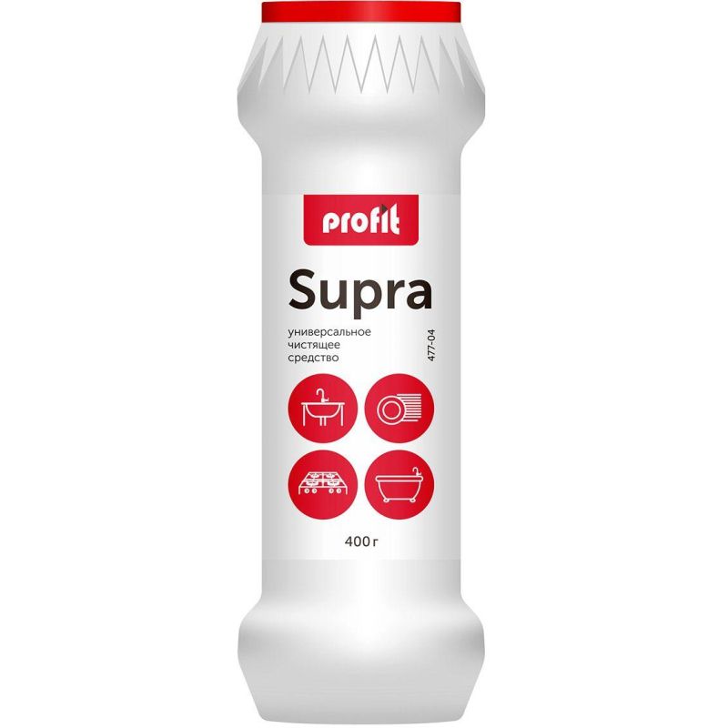 превью Профхим от пригаров абразив. чист. и обезжир. с хлор PROFIT/SUPRA, 0.4кг