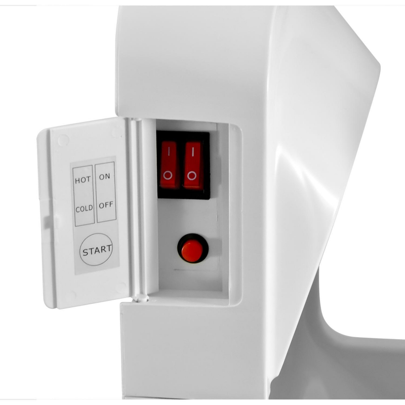 Сушилка для рук электрическая Puff MDF-8878B сенсорная белая