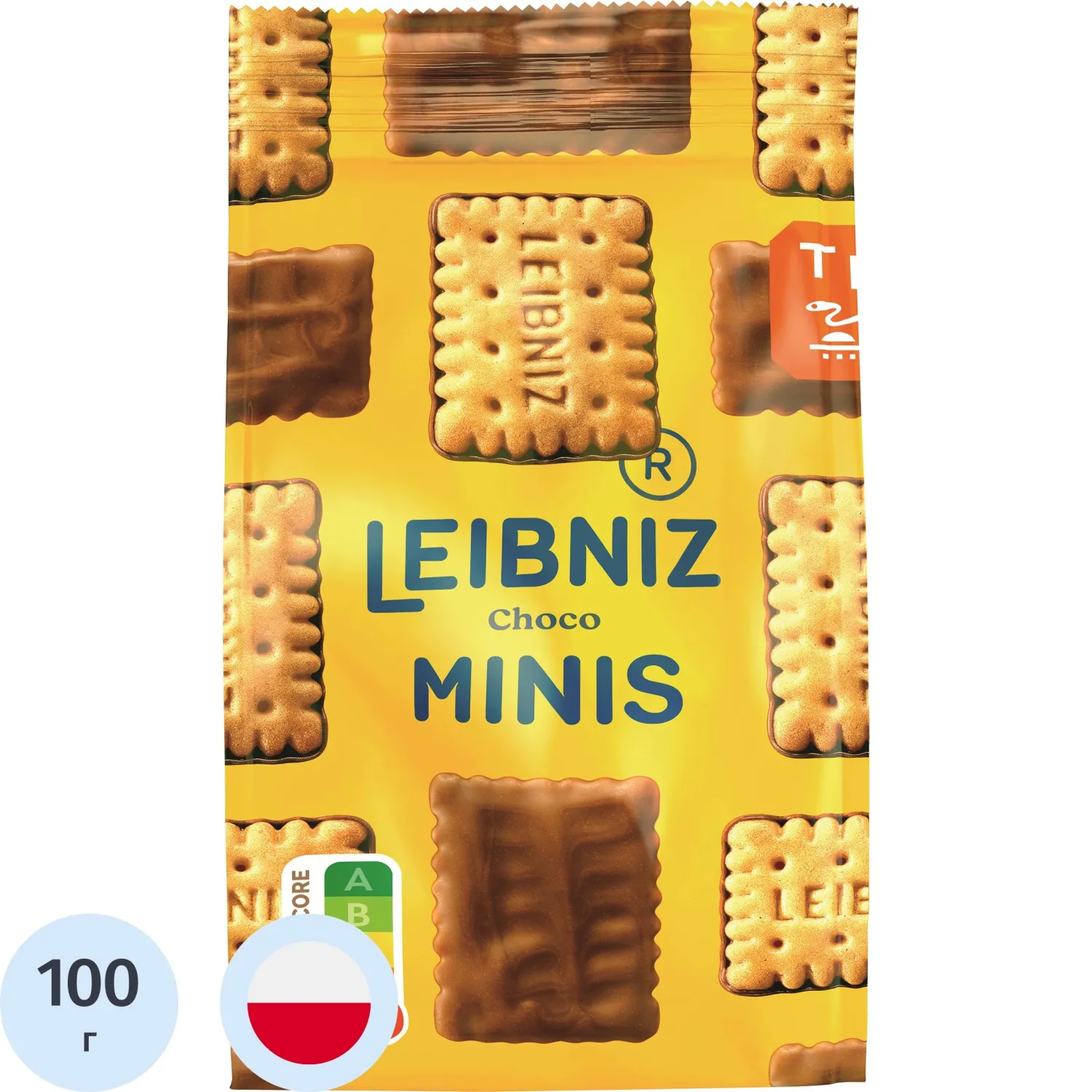 превью Печенье Banlsen Leibniz Choco Minis с молочным шоколадом, 100г