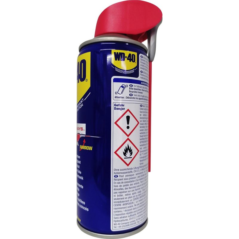 Смазка универсальная WD-40 400 мл умная трубочка (49425)