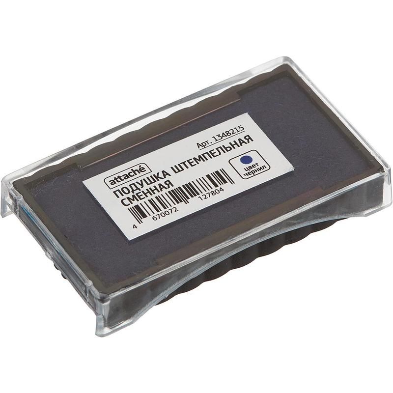 превью Подушка штемпельная сменная Attache синяя (совместим с Traxx 8052, 18×48 мм)