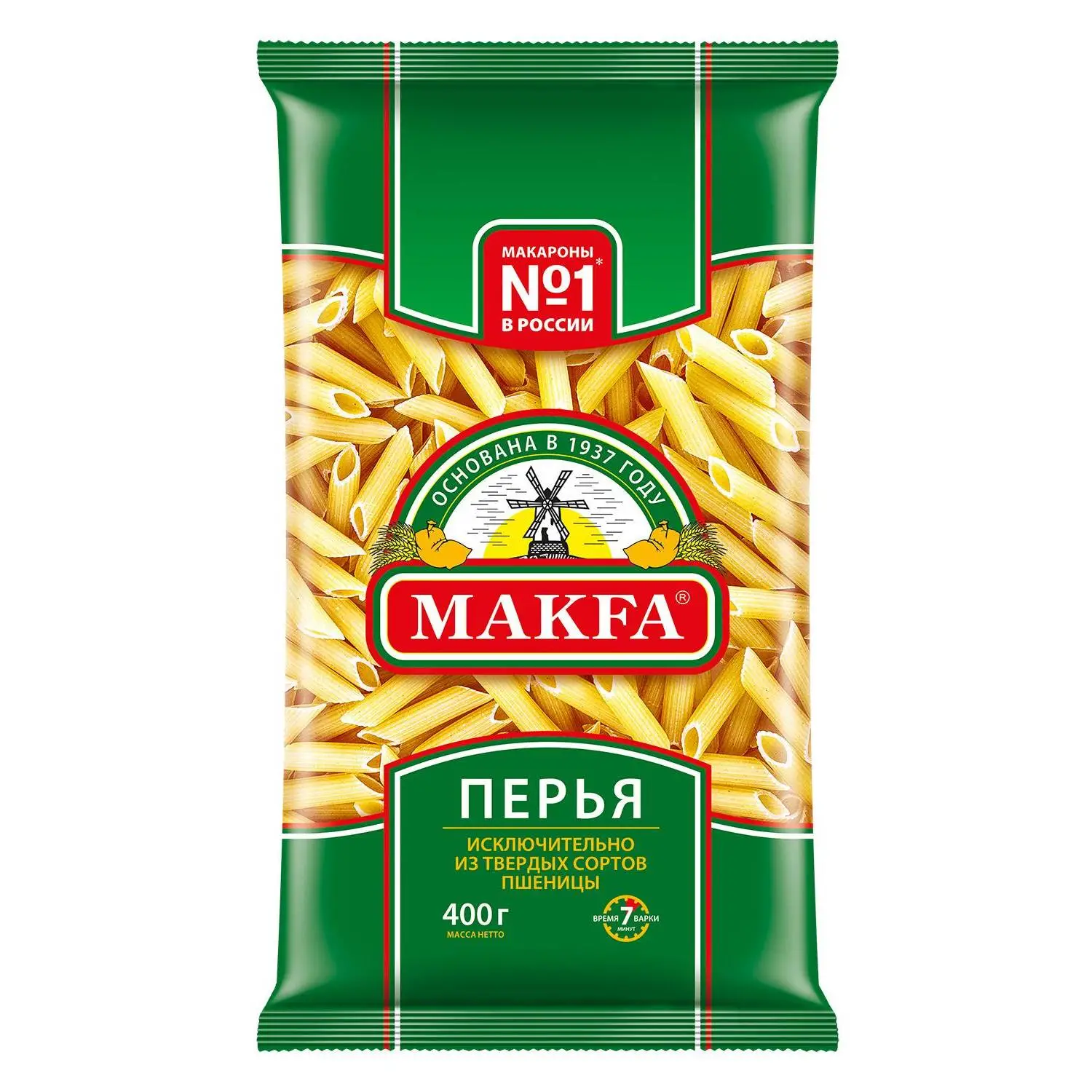 превью Макароны Макфа Перья Любительские 400 г