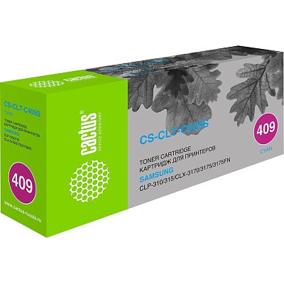 Картридж лазерный Cactus CLT-C409S гол. для Samsung CLP-310/315/CLX-3170