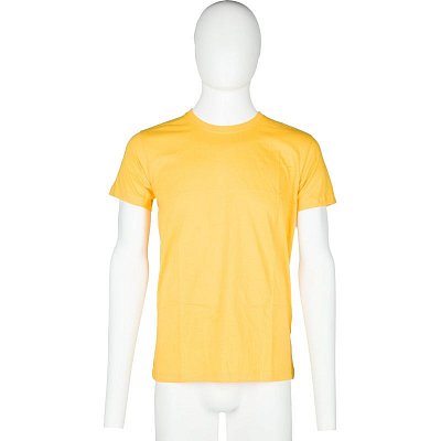 Футболка (160 г. ) с кор. рукавом желтый (S)