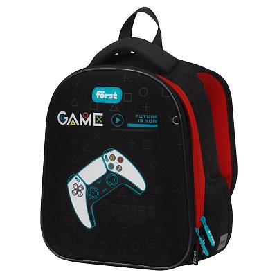 Ранец Först F-Top облегченный «Game» 36×28×15см, 2 отделения, 2 кармана, анатомическая спинка