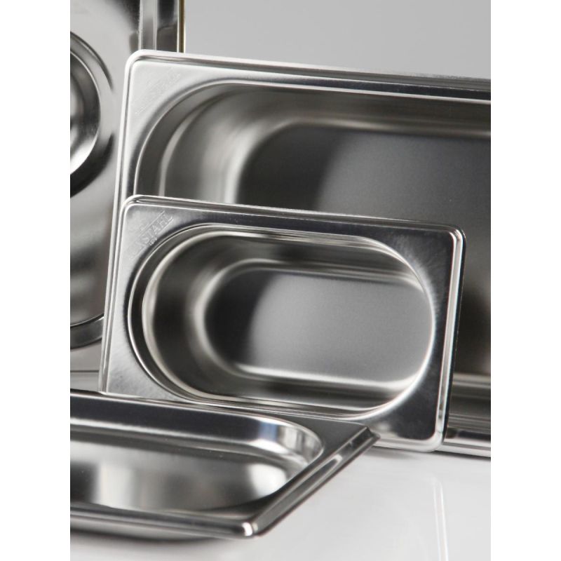 Гастроемкость LUXSTAHL нерж. сталь, GN 1/1 53×32.5×20см, (га06)