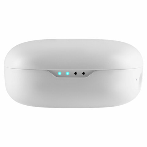 Наушники с микрофоном (гарнитура) DEFENDER TWINS 920, Bluetooth, беспроводные, белые, 