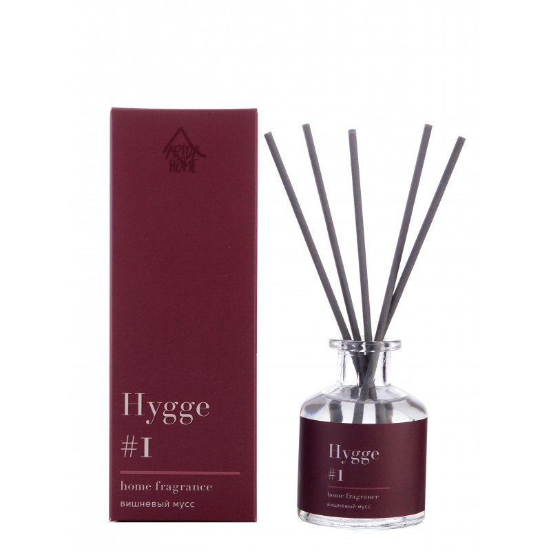 превью Аромадиффузор с палочками Arida Home Hygge #1 Вишневый мусс 50 мл