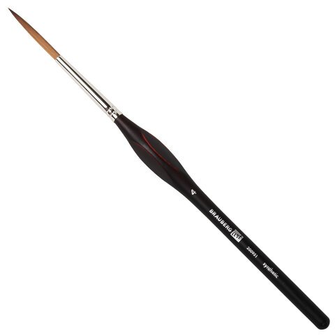 Кисти художественные набор 12 шт., синтетика, BRAUBERG ART CLASSIC, ЭРГОНОМИЧНЫЕ