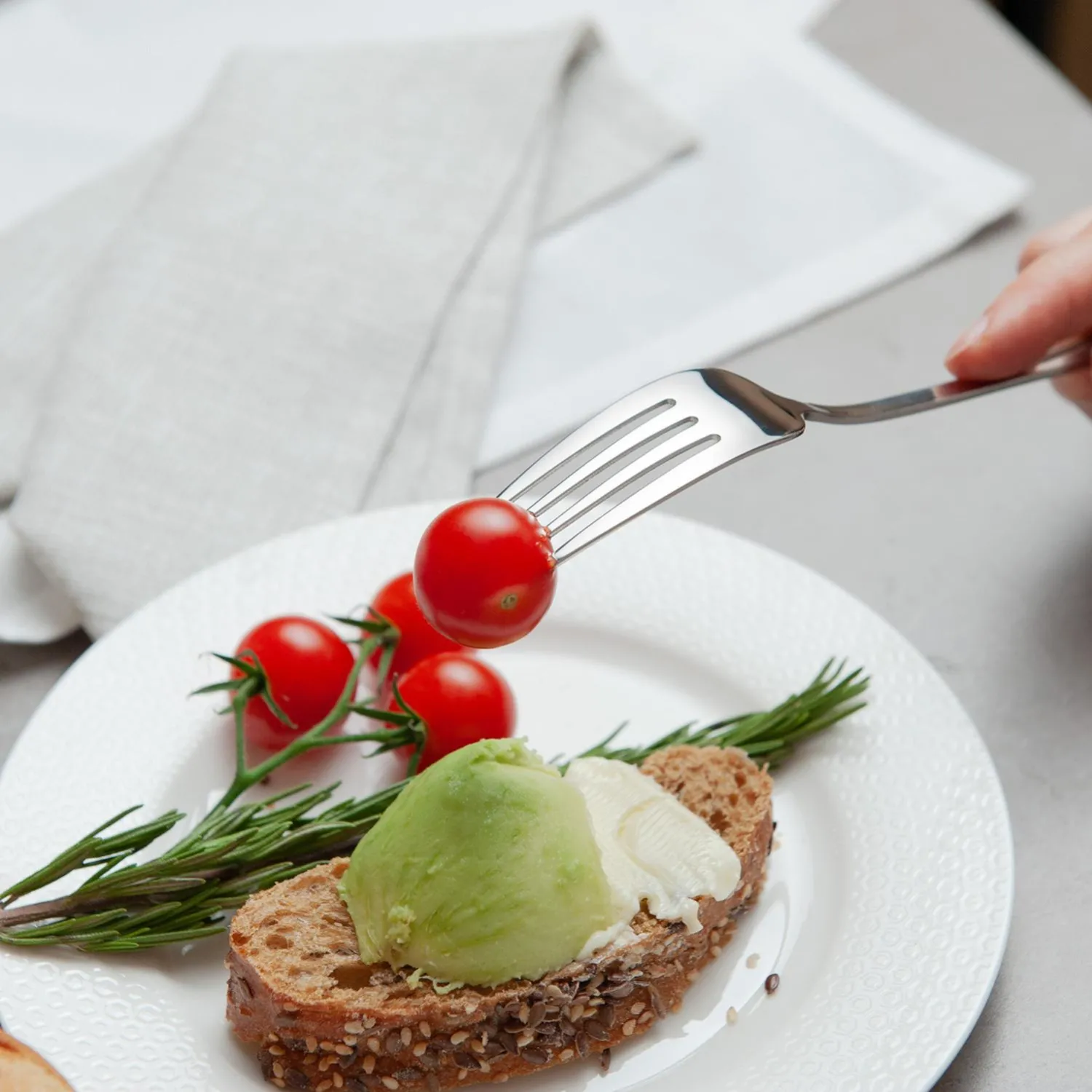 Вилка столовая Home Queen Вкус 2шт/уп, 20.4 см /48/12