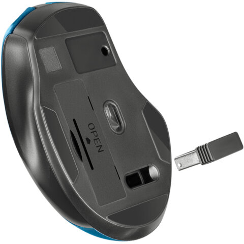 Мышь беспроводная DEFENDER Prime MB-053, USB, 5 кнопок+1 колесо-кнопка, оптическая, б