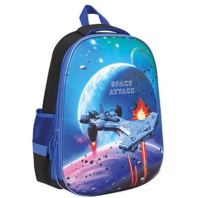Ранец ArtSpace School Friend «Space» 39×30×18см, 2 отделения, 2 кармана, анатомическая спинка