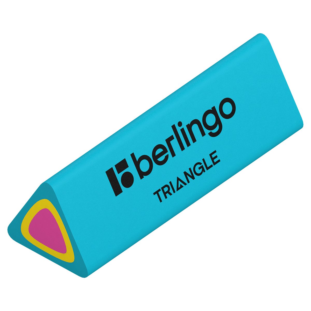 Ластик Berlingo «Triangle», треугольный, термопластичная резина, 44×15×15мм