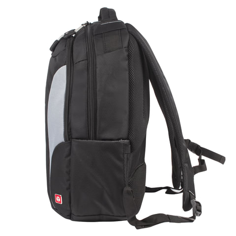 Рюкзак B-PACK «S-04» (БИ-ПАК) универсальный, с отделением для ноутбука, влагостойкий, черный, 45×29×16 см