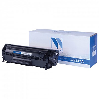 Картридж лазерный NV PRINT СОВМЕСТИМЫЙ (Q2612A) LaserJet 1018/3052/М1005, ресурс 2000 страниц