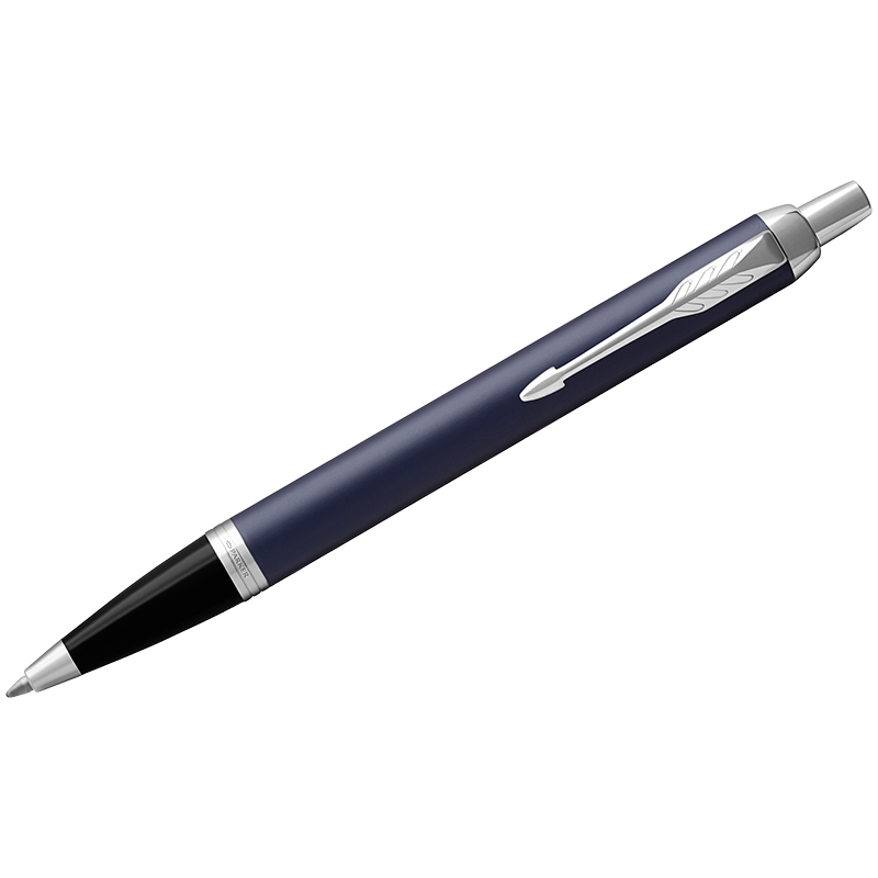Ручка шариковая Parker IM цвет чернил синий цвет корпуса темно-синий (артикул производителя 1931668)