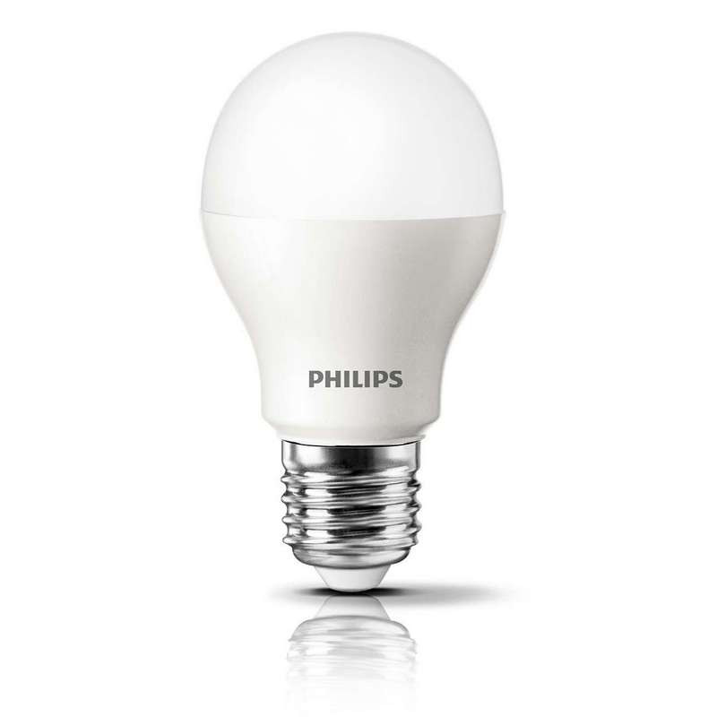 Лампа светодиодная Philips 9Вт E27 грушевидная 3000K теплый белый свет