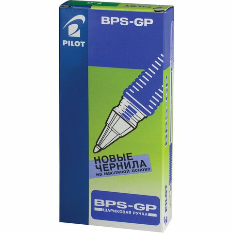 Ручка шариковая PILOT BPS-GP-F резин.манжет. зеленый 0,32мм