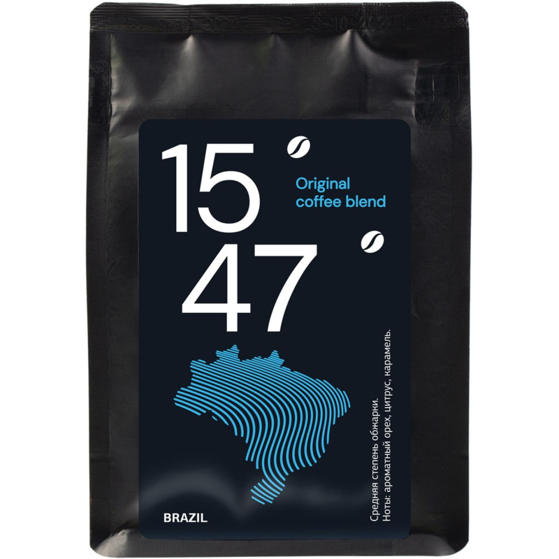 Кофе молотый 15/47 Brazil Original coffee blend, 100% Арабика 250г