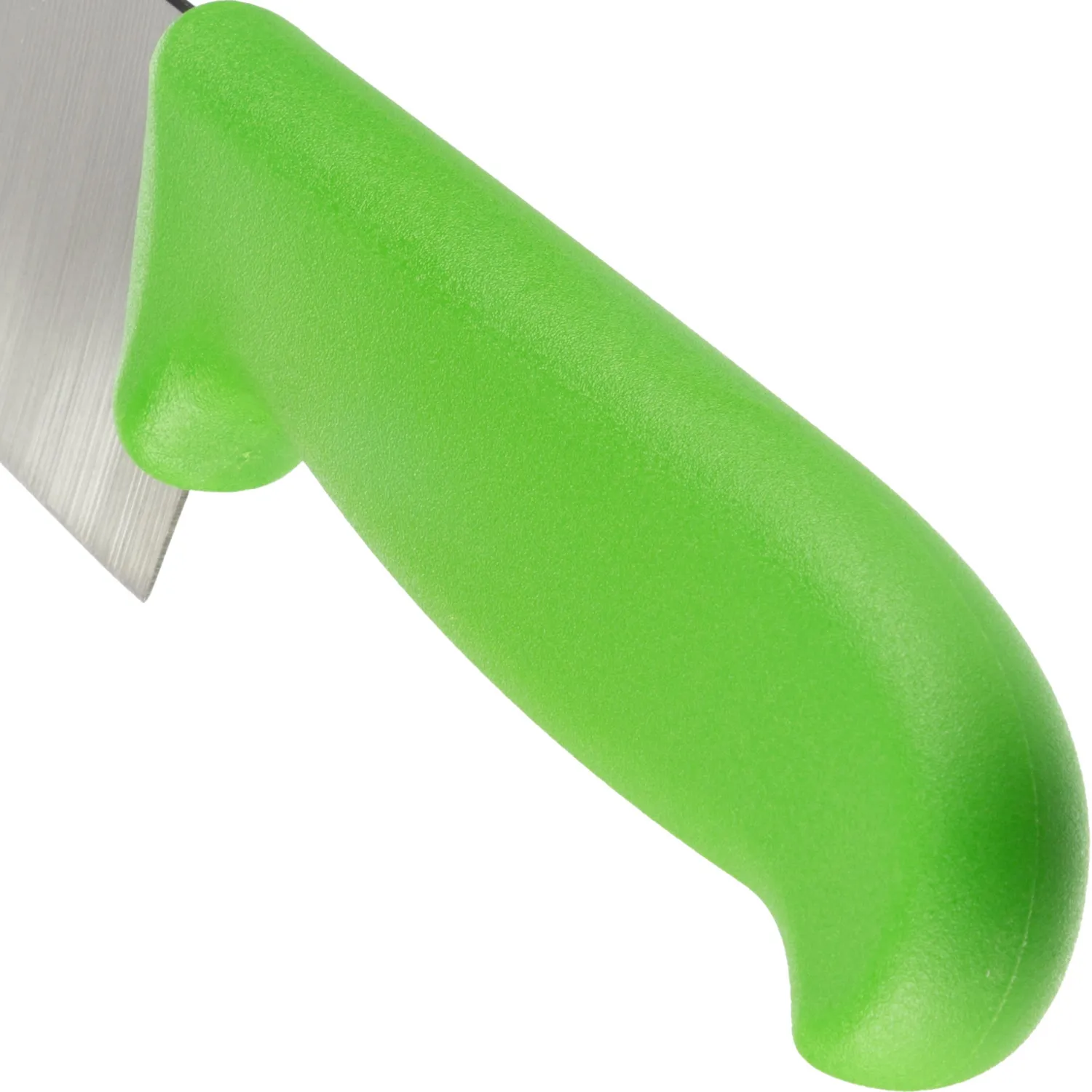 Нож поварской лез 254 мм толщ 2 мм 3Cr13 зел пластиковая ручка