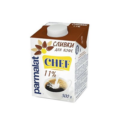 Сливки Parmalat ультрапастеризованные 11% 500 г