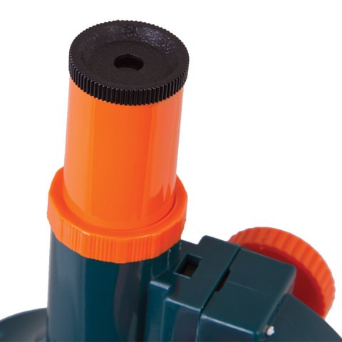 Микроскоп детский LEVENHUK LabZZ M1, 100-300 кратный, монокулярный, 3 объектива