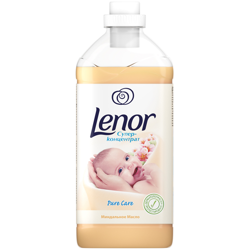 превью Кондиционер для белья Lenor «Миндальное масло», концентрат, 2л