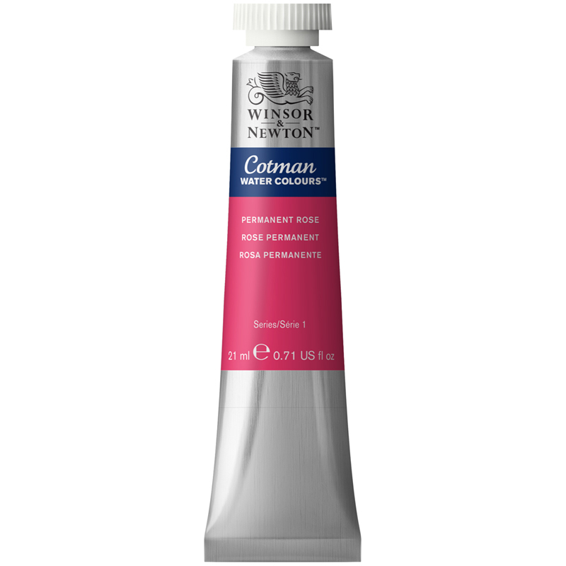 превью Акварель художественная Winsor&Newton «Cotman», 21мл, туба, перманентный розовый