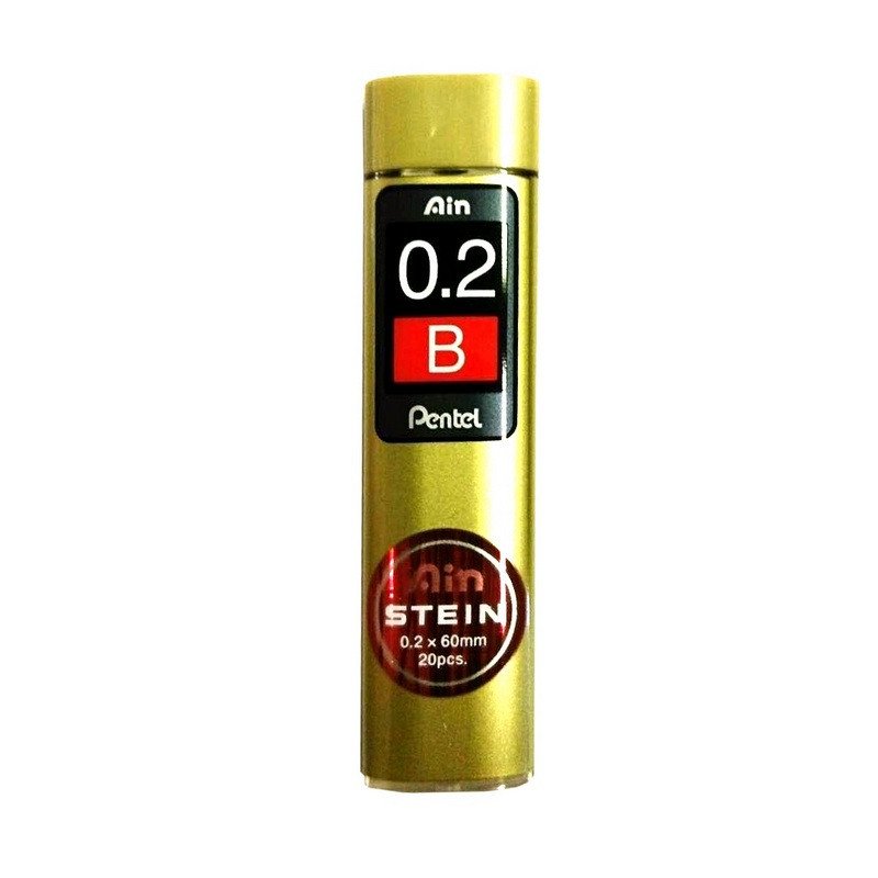 превью Стержень микрографический Pentel C272W-B HB 0.2 мм (20 штук в упаковке)