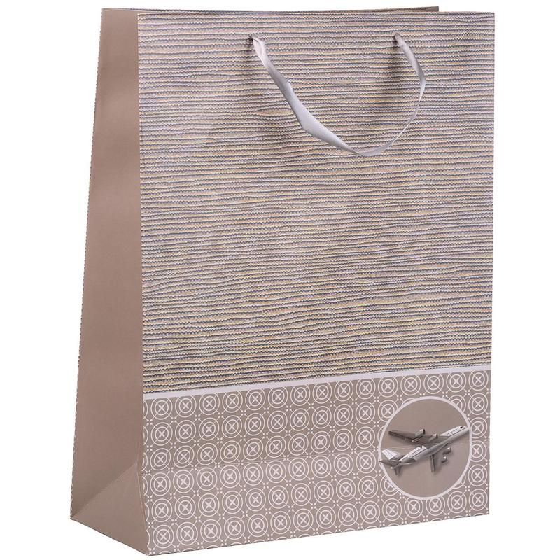 Пакет подарочный бумажный Транспорт (41×31×12 см)