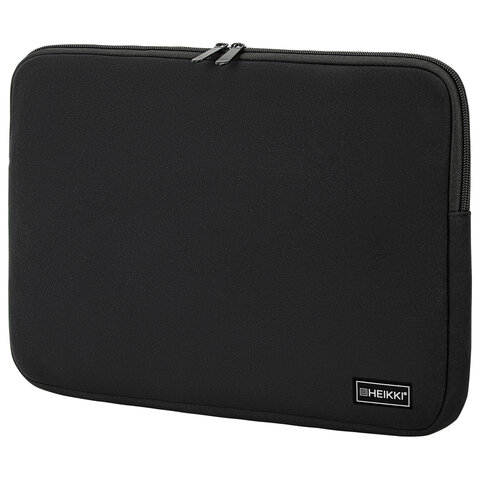 превью Чехол для ноутбука HEIKKI SLIM 13-14'' (ХЕЙКИ), неопрен, Case, черный, 26×37х2.5 см