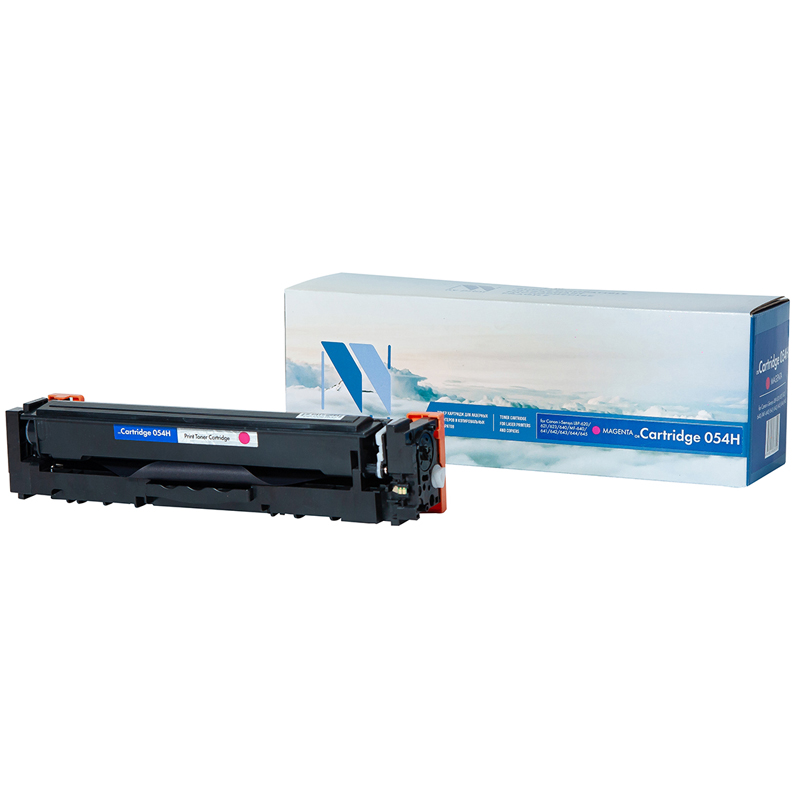превью Картридж совм. NV Print 054H пурпурный для Canon i-Sensys LBP620/621/623/640/MF-640/641/642/643/644/645 (2300стр)