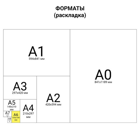 Блокнот 7БЦ, А6, 80 л., обложка ламинированная, HATBER, «Россия», 105×148 мм, 80ББ6В1 14386