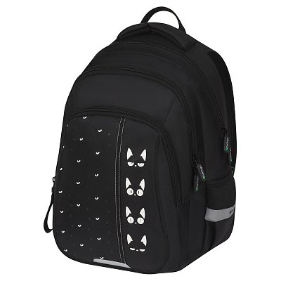 Рюкзак Berlingo Comfort «Cats» 38×27×18см, 3 отделения, 2 кармана, эргономичная спинка