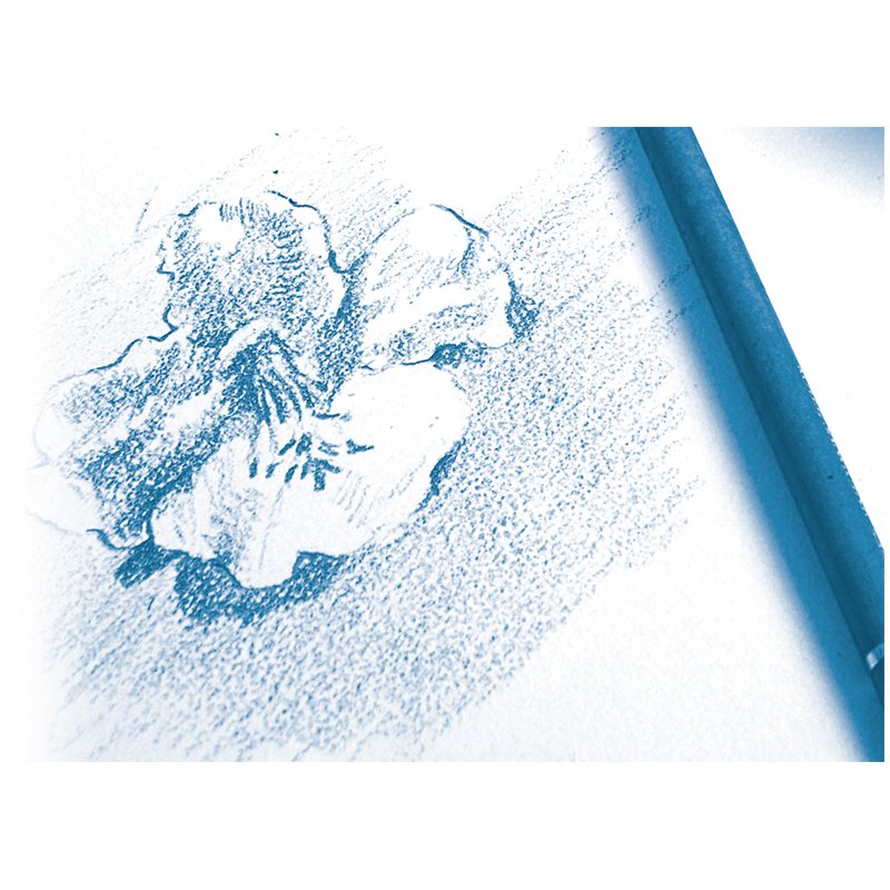 Скетчбук 30л. А5 на гребне Clairefontaine «Dessin a grain», 180г/м2, мелкозернистая