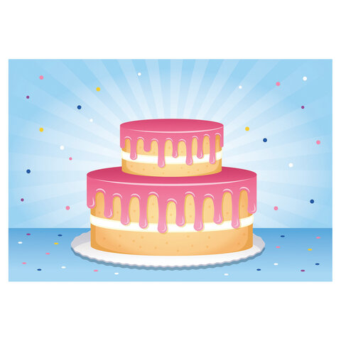 Наклейки бумажные с игровым полем НАБОР 2л, 184 наклейки, Сладкое настроение, HTB,2Н5н, ш/к65803