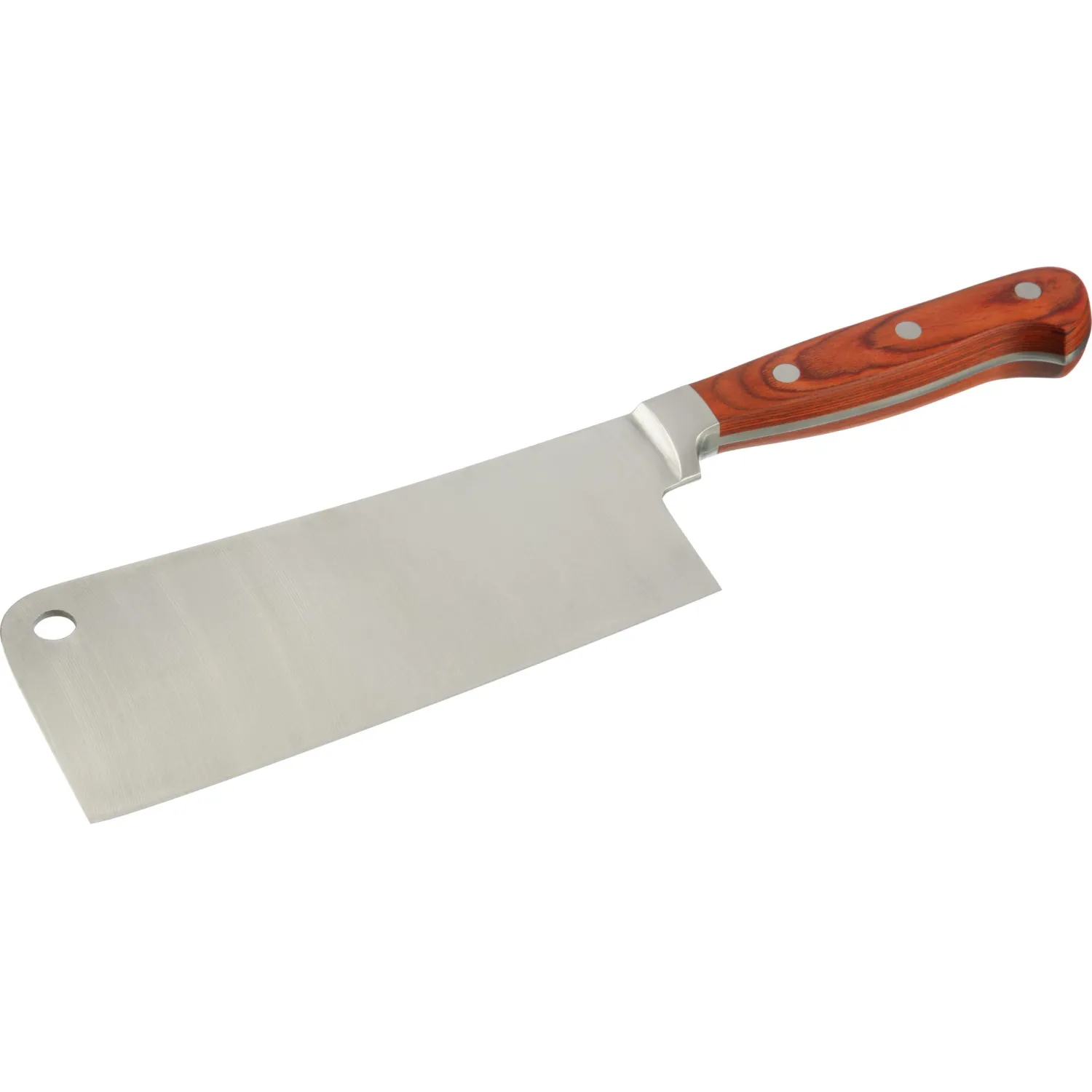 Нож рубак лез 170 мм толщ 2 мм 3Cr13 с деревянной ручкой