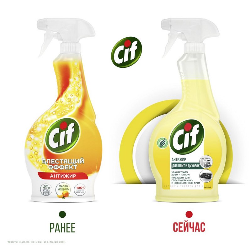 Чистящее средство для кухни Cif спрей 500 мл