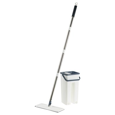Комплект для уборки OfficeClean Professional, швабра, ведро 6 л., двухкамерное с отжимом, насадка МОП