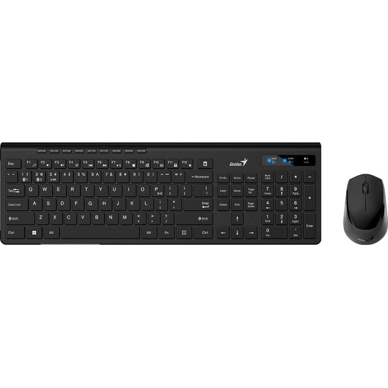 превью Набор клавиатура+мышь Genius SlimStar 8230, беспроводной, черный