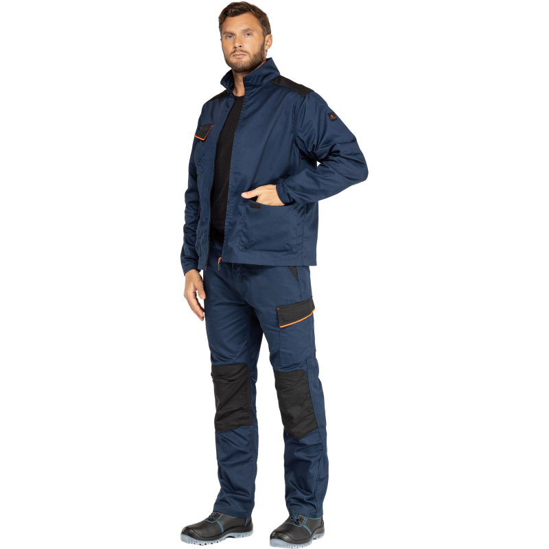Куртка летняя муж MACH1 Range цв. cиний/оранж, р. L (арт. M1VE2BMGT)