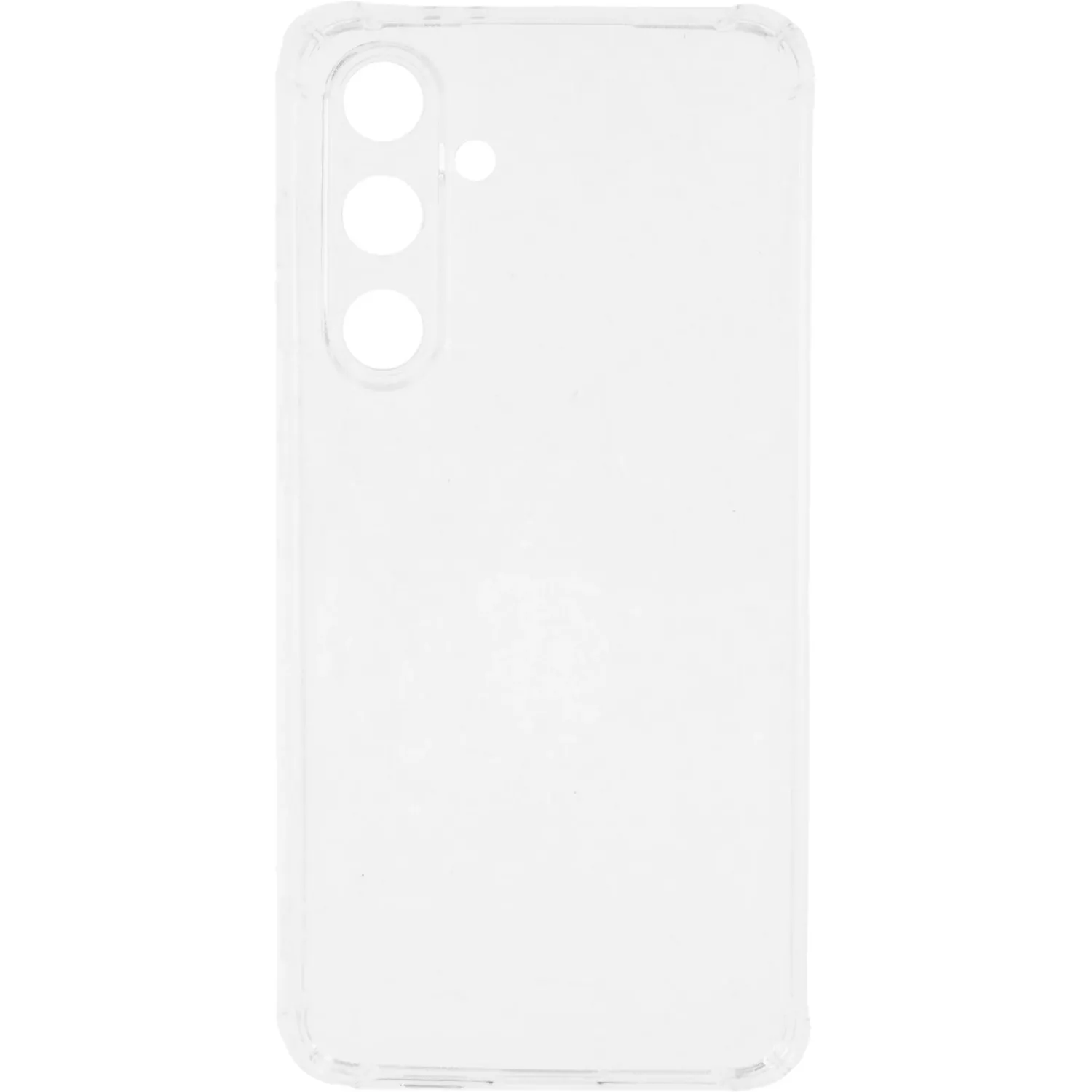 превью Чехол-накладка Pero для Samsung Galaxy S24 FE прозрачный (9880010404484)