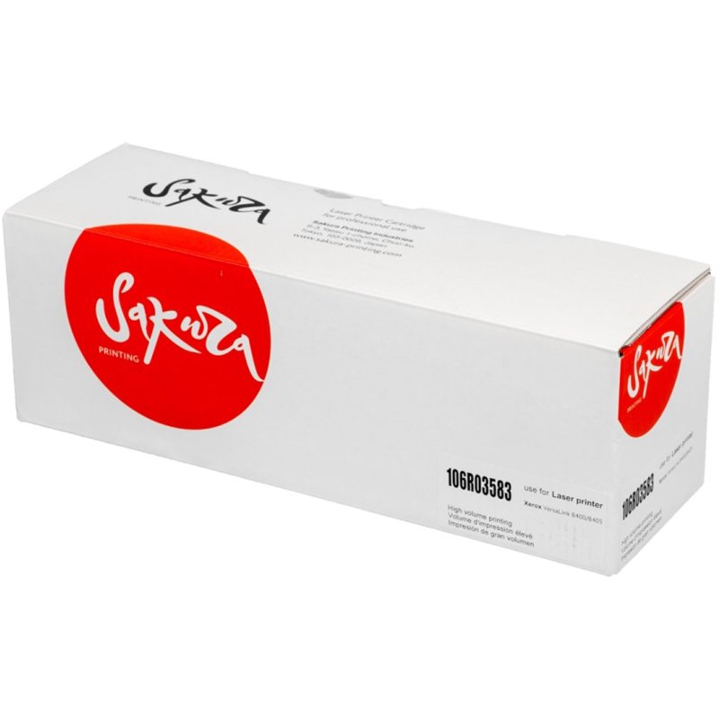 Картридж лазерный SAKURA 106R03583 чер. для Xerox VersaLink B400/ B405