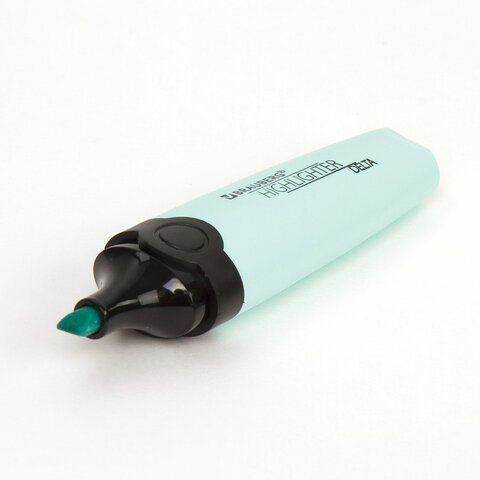 Текстовыделитель BRAUBERG «DELTA PASTEL», БИРЮЗОВЫЙ, линия 1-5 мм